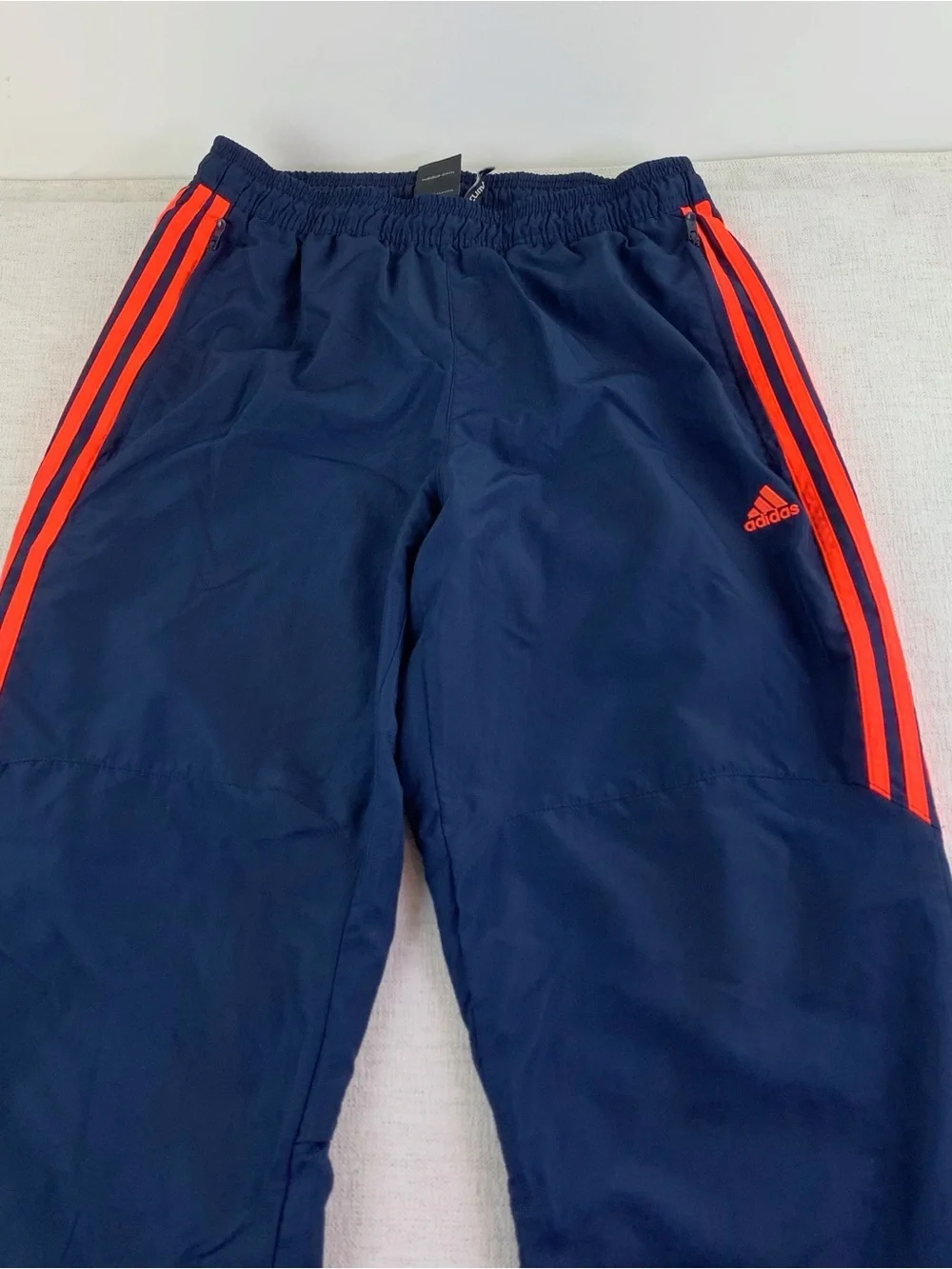 Adidas Predator striped track pants Collegiate Navy blue  Infrared logo